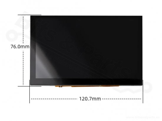 Display Raspberry Pi Mellow FLY DSI-LCD5 5 inch touchscreen